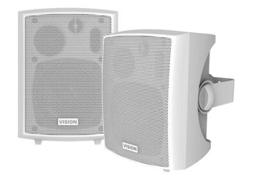 Głośniki aktywne Vision SP-800P (2x12W) Białe