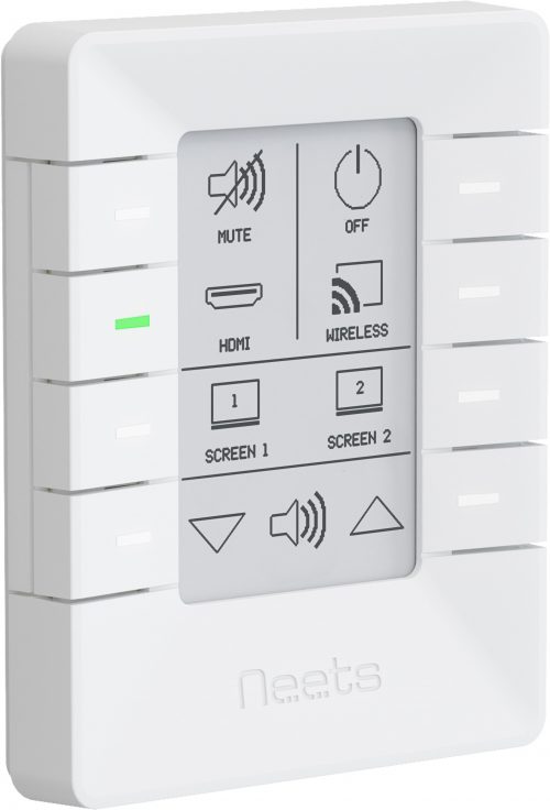 8-Button Keypad Control System - UniForm with E-ink display
